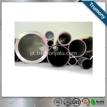 Anodize tubo de brasagem de alumínio redondo 6063